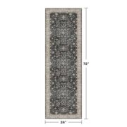 Boho Pattern Runner Rug for Hallways and Entryways - Image 3