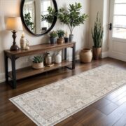 Vintage Runner Rug for Hallways and Entryways - Image 3