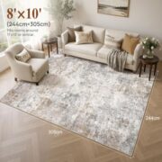 Washable Area Rug for Living Room and Bedroom - Image 3