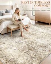 Washable Area Rug for Living Room and Bedroom - Image 4