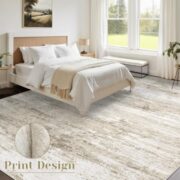 Modern Abstract Area Rug for Living Room and Bedroom - Image 3