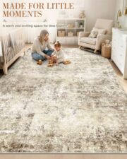 Washable Area Rug for Living Room and Bedroom - Image 5