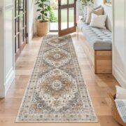 Washable Runner Rug for Hallways and Entryways - Image 5