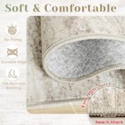 Modern Abstract Area Rug for Living Room and Bedroom - Image 5