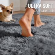 Washable Plush Shag Area Rug for Living Room and Bedroom - Image 5
