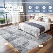 Washable Area Rug for Living Room and Bedroom - Image 3