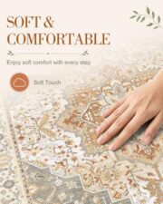 Washable Runner Rug for Hallways and Entryways - Image 5