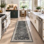 Boho Pattern Runner Rug for Hallways and Entryways - Image 4