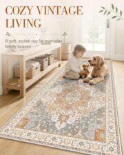 Washable Runner Rug for Hallways and Entryways - Image 4