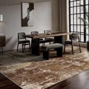 Modern Abstract Area Rug for Living Room and Bedroom - Image 5