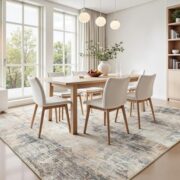 Modern Abstract Area Rug for Living Room and Bedroom - Image 4