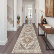 Washable Runner Rug for Hallways and Entryways - Image 2