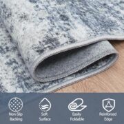 Washable Area Rug for Living Room and Bedroom - Image 5