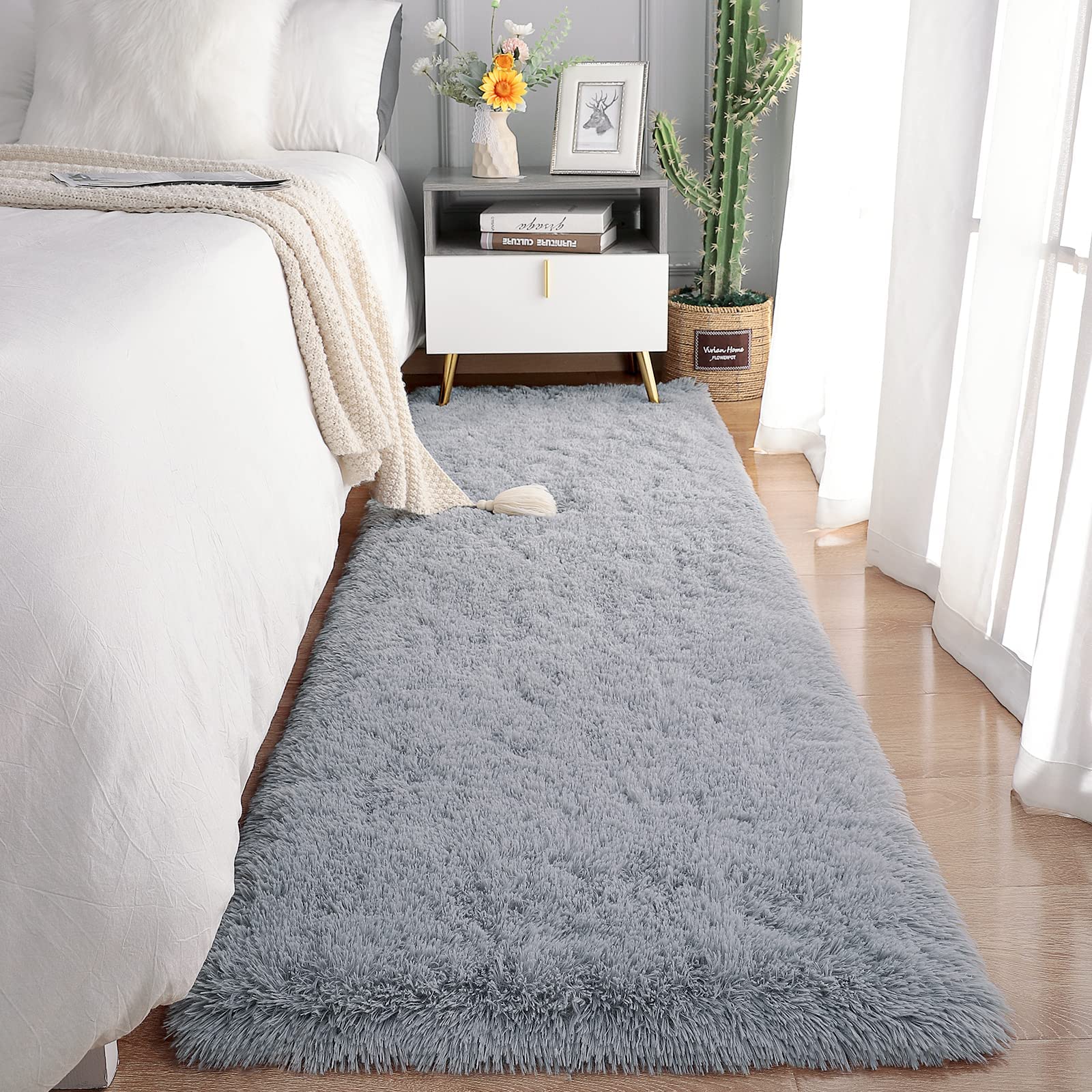 Version 1.0.0 Soft Plush Runner Rug for Hallways and Entryways - Image 1