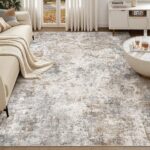 Washable Area Rug for Living Room and Bedroom