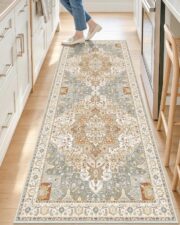 Washable Runner Rug for Hallways and Entryways
